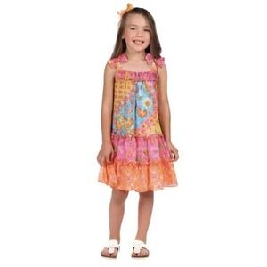 Jona Michelle Girls Colorful Floral Sleeveless Sundress Size 8 New with Tags!